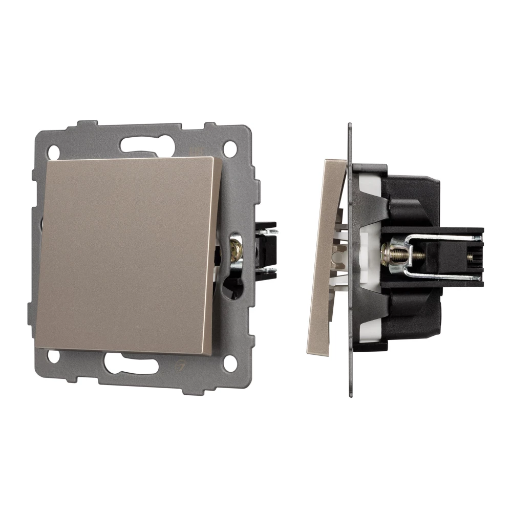 Механизм выключателя одноклавишный проходной SWT-MKP1-PL-GD-V (250V, 10A) (Arlight, -) 049874 - Viokon.com