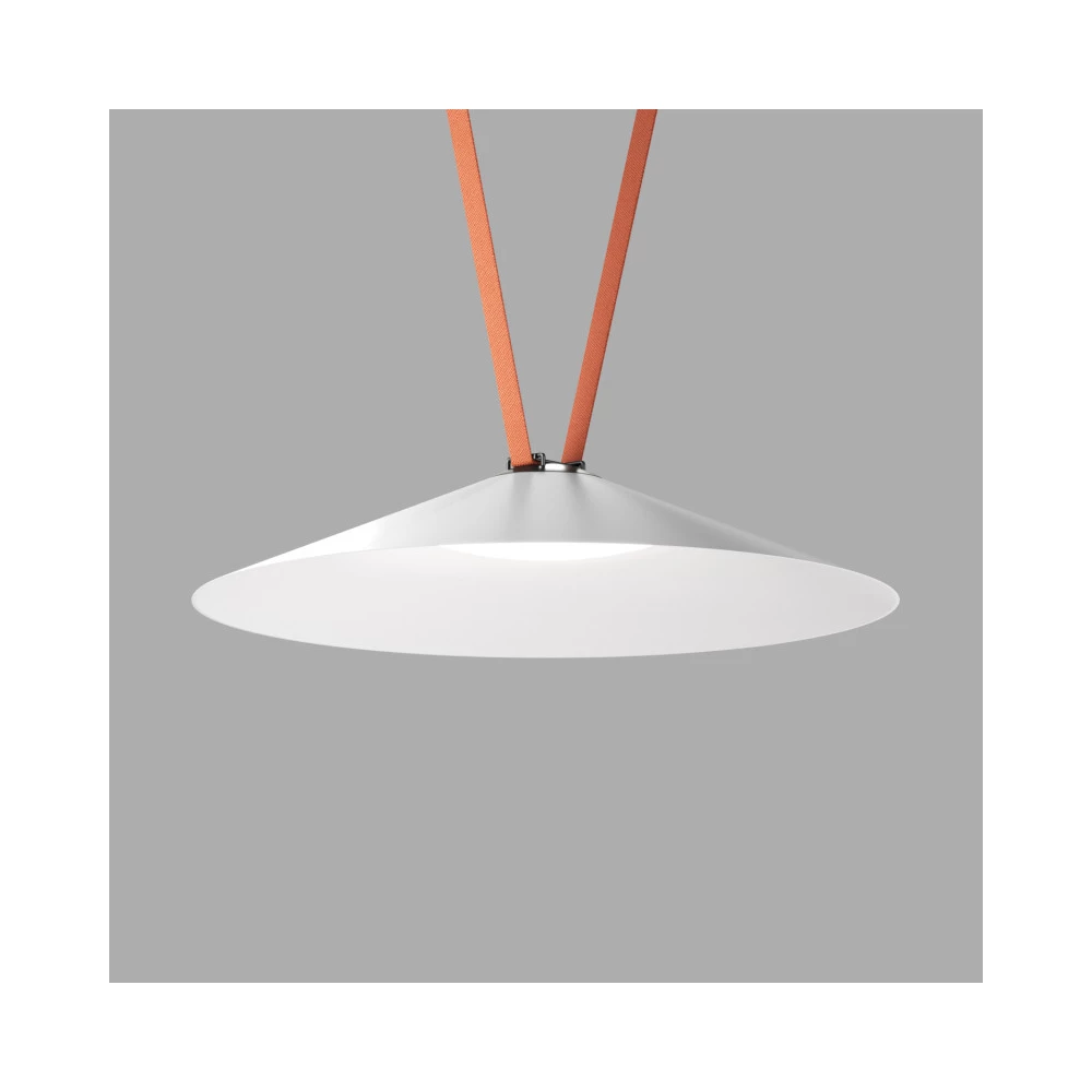 DK5568-WHBK Cветильник для трека-ремня Belty серия Flow со светодиодом D600H122мм 48V DC 24W RA90 120 4000K IP20 белый с черным алюминий - Viokon.com