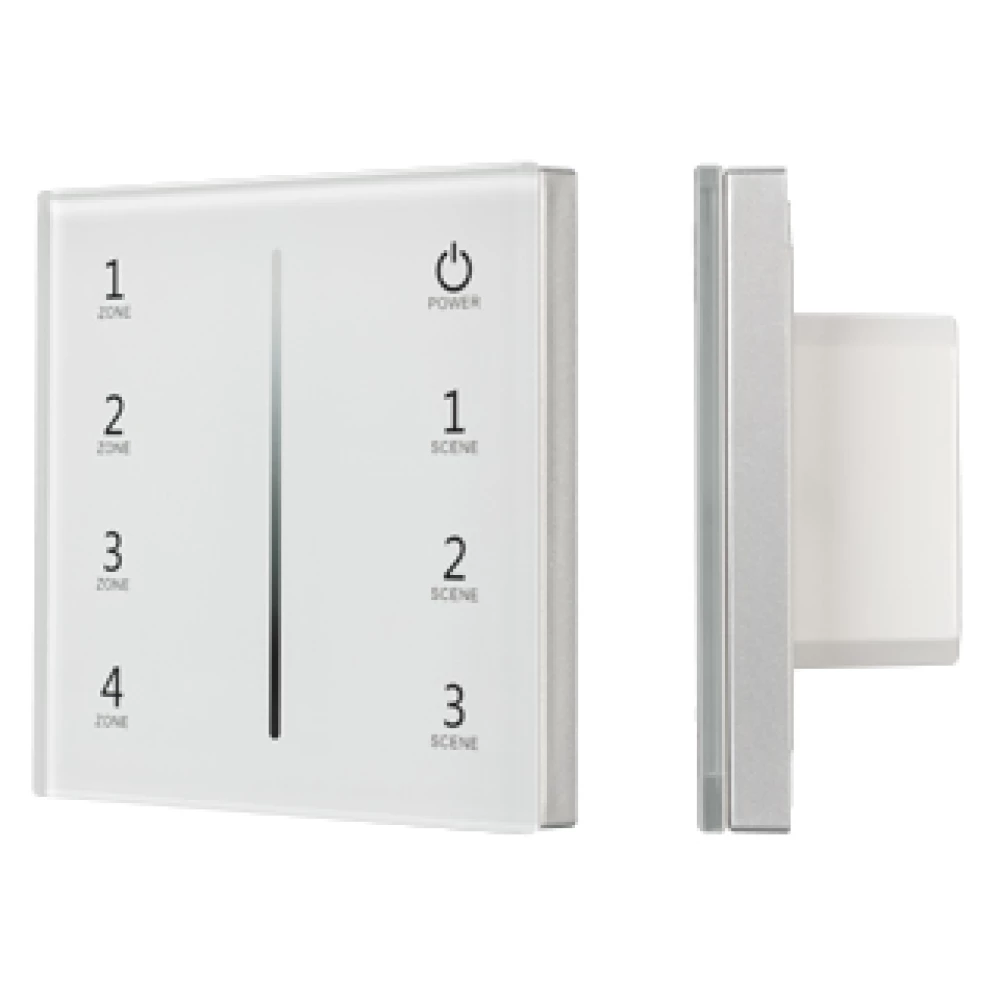 Панель SMART-P34-DIM-IN White (230V, 0-10V, Sens, 2.4G) (Arlight, IP20 Пластик, 5 лет) 027111 - Viokon.com