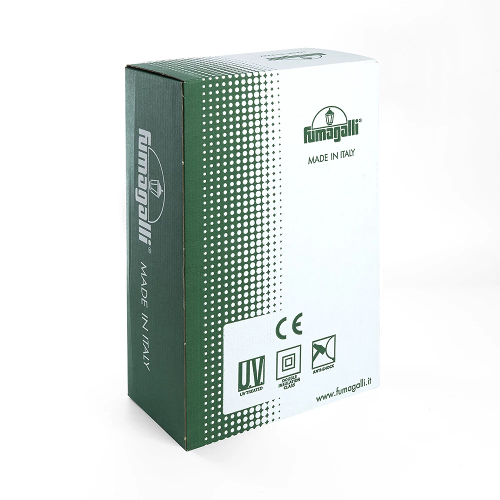 Светильник садово-парковый, Fumagalli M22.000.000.AXE27, 230V E27 черный (11632) - Viokon.com