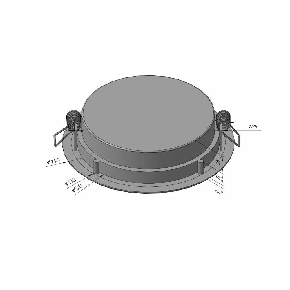 SDL 14R 10W WH 3000K - Viokon.com