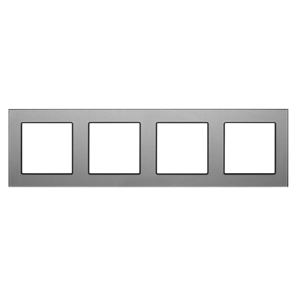 Рамка стеклянная FRM-GLARE-GS-4-GR (Arlight, -) 043804 - Viokon.com