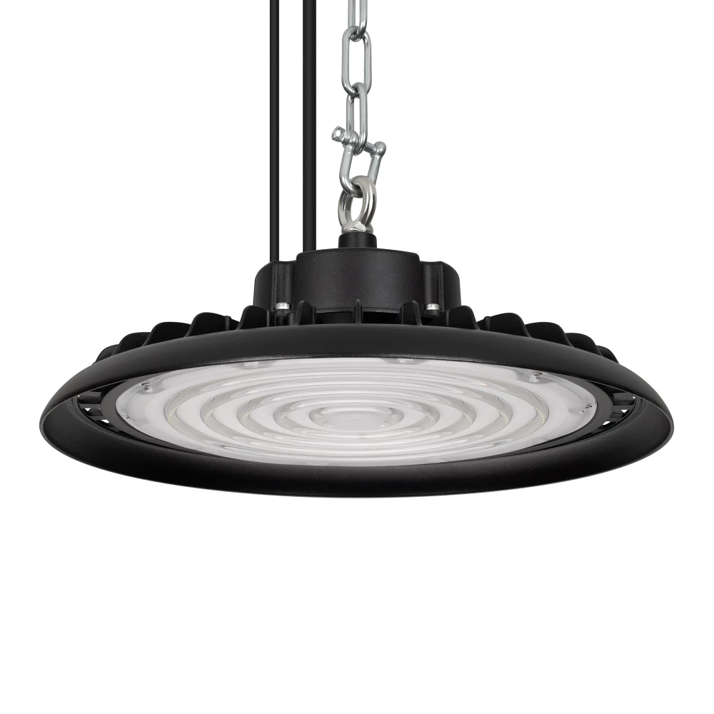 Светильник SP-ARIVA-DIM-R350-200W White5000 (BK, 60 deg, 230V, 0-10V) (Arlight, IP65 Металл, 5 лет) 052871 - Viokon.com