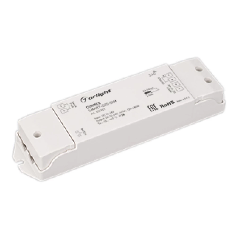 Диммер SMART-D20-DIM (12-48V, 1x10A, 2.4G) (Arlight, IP20 Пластик, 5 лет) 031951 - Viokon.com