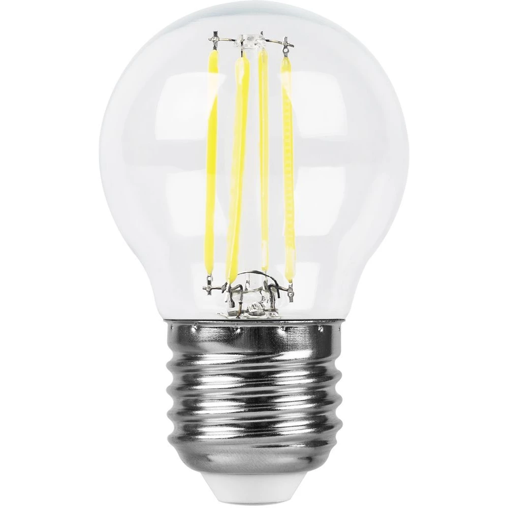 Лампа светодиодная Feron LB-61 Шарик E27 5W 6400K (25583) - Viokon.com