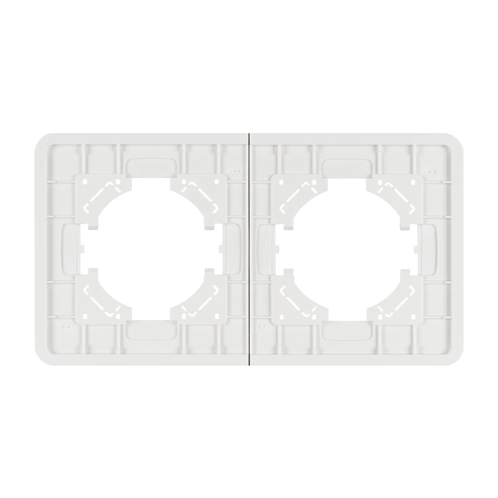 Рамка стеклянная FRM-OMALI-SFGS-2-WH (Arlight, -) 049708 - Viokon.com