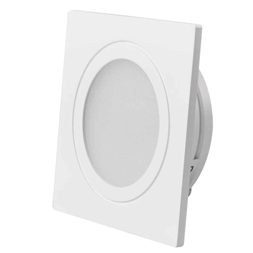 Светодиодный светильник LTM-S60x60WH-Frost 3W Day White 110deg (Arlight, IP40 Металл, 3 года) 020764 - Viokon.com