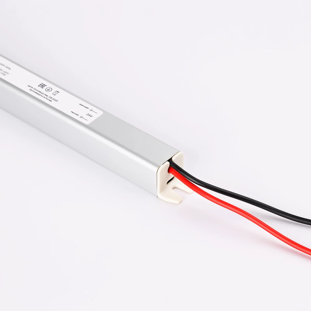Блок питания ультратонкий для светодиодной ленты 24V 100W 4.2A IP20 185-260V 312*18*18 GS8627 GS8627 блок питания 24V 100W 4.2A IP20 185-260V 312*18*18 - Viokon.com