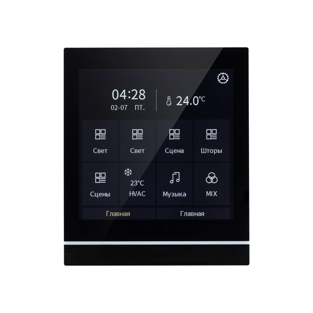 INTELLIGENT ARLIGHT Панель сенсорная KNX-113-40-MULTI-V4-IN (20-30V) (IARL, IP20 Пластик, 2 года) 032386 - Viokon.com