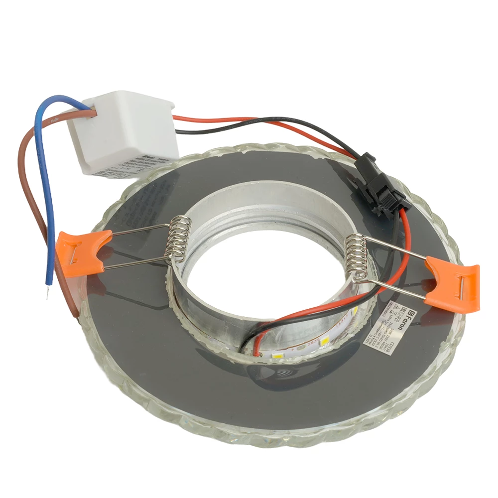 Светильник встраиваемый с белой LED подсветкой Feron CD938 потолочный MR16 G5.3 прозрачный (29471) - Viokon.com