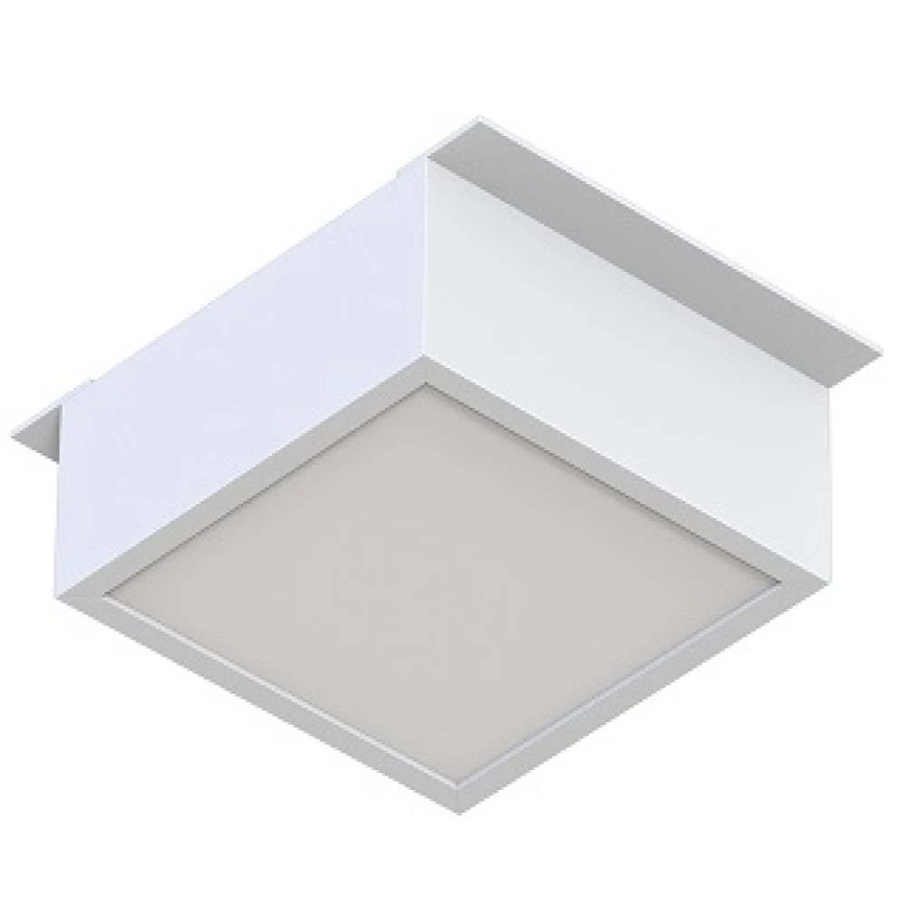 Светильник DL-GRIGLIATO-S90x90-12W Warm3000 (WH, 90 deg, 230) (Arlight, IP40 Металл, 3 года) 038332 - Viokon.com