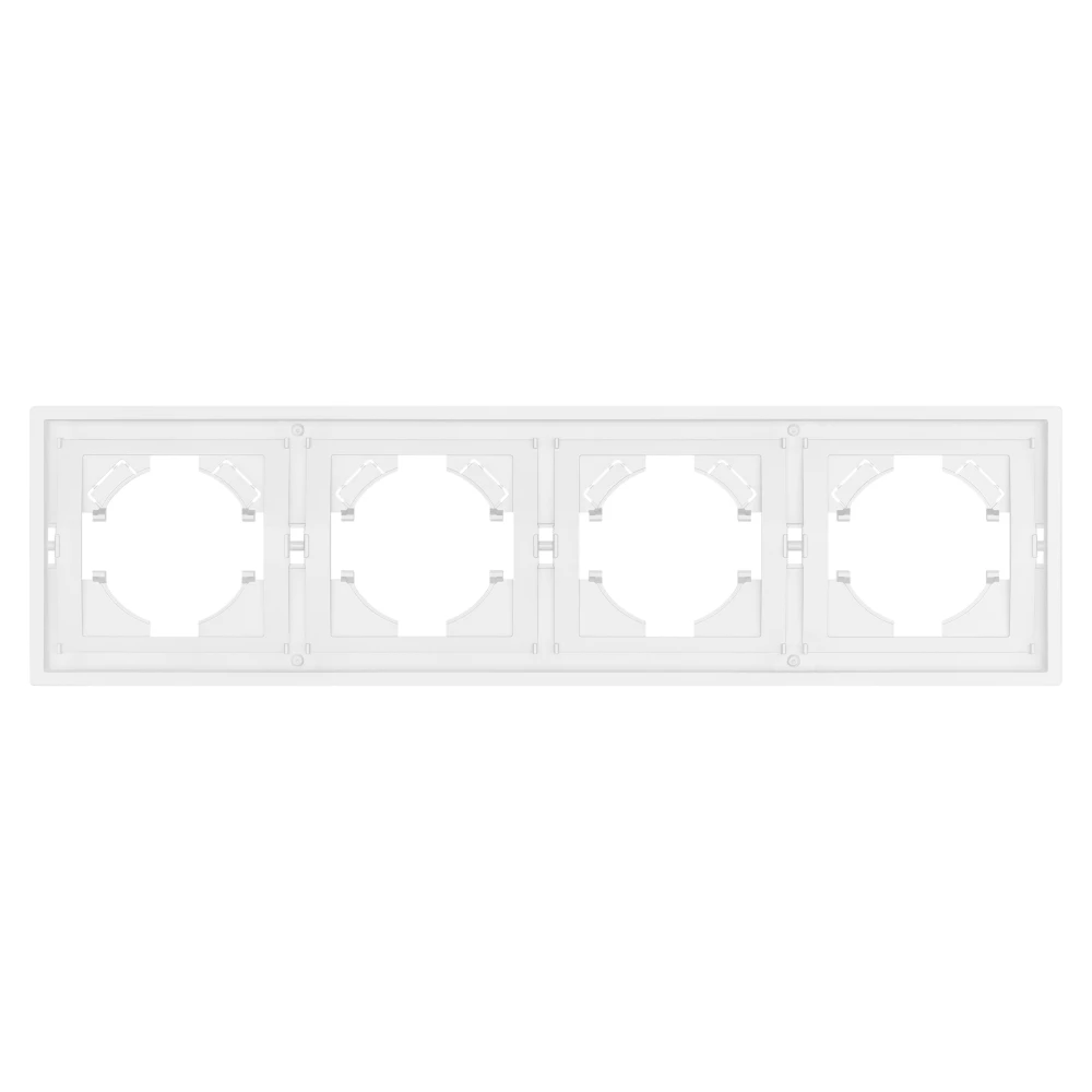 Рамка пластиковая FRM-TENDO-PL-4-WH (Arlight, Белый) 053847 - Viokon.com