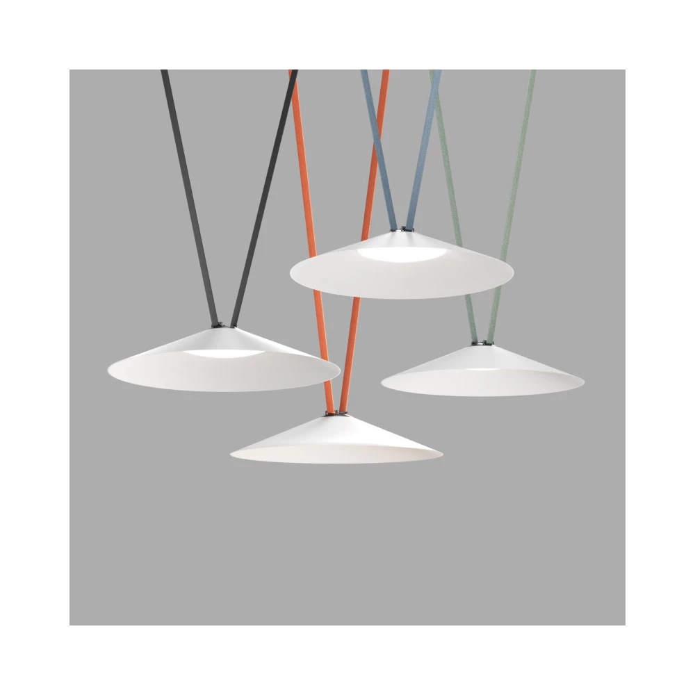 DK5568-WHBK Cветильник для трека-ремня Belty серия Flow со светодиодом D600H122мм 48V DC 24W RA90 120 4000K IP20 белый с черным алюминий - Viokon.com