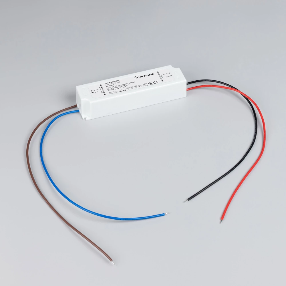Блок питания ARPV-SP-24060 (24V, 2.5A, 60W) (Arlight, IP67 Пластик, 5 лет) 040045 - Viokon.com