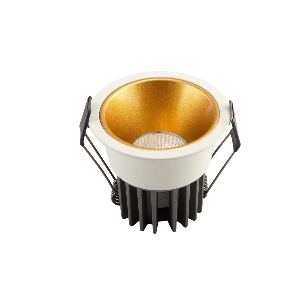 DK4500-WG Встраиваемый светильник IP 20 12 Вт LED 3000 бело-золотой алюминий - Viokon.com