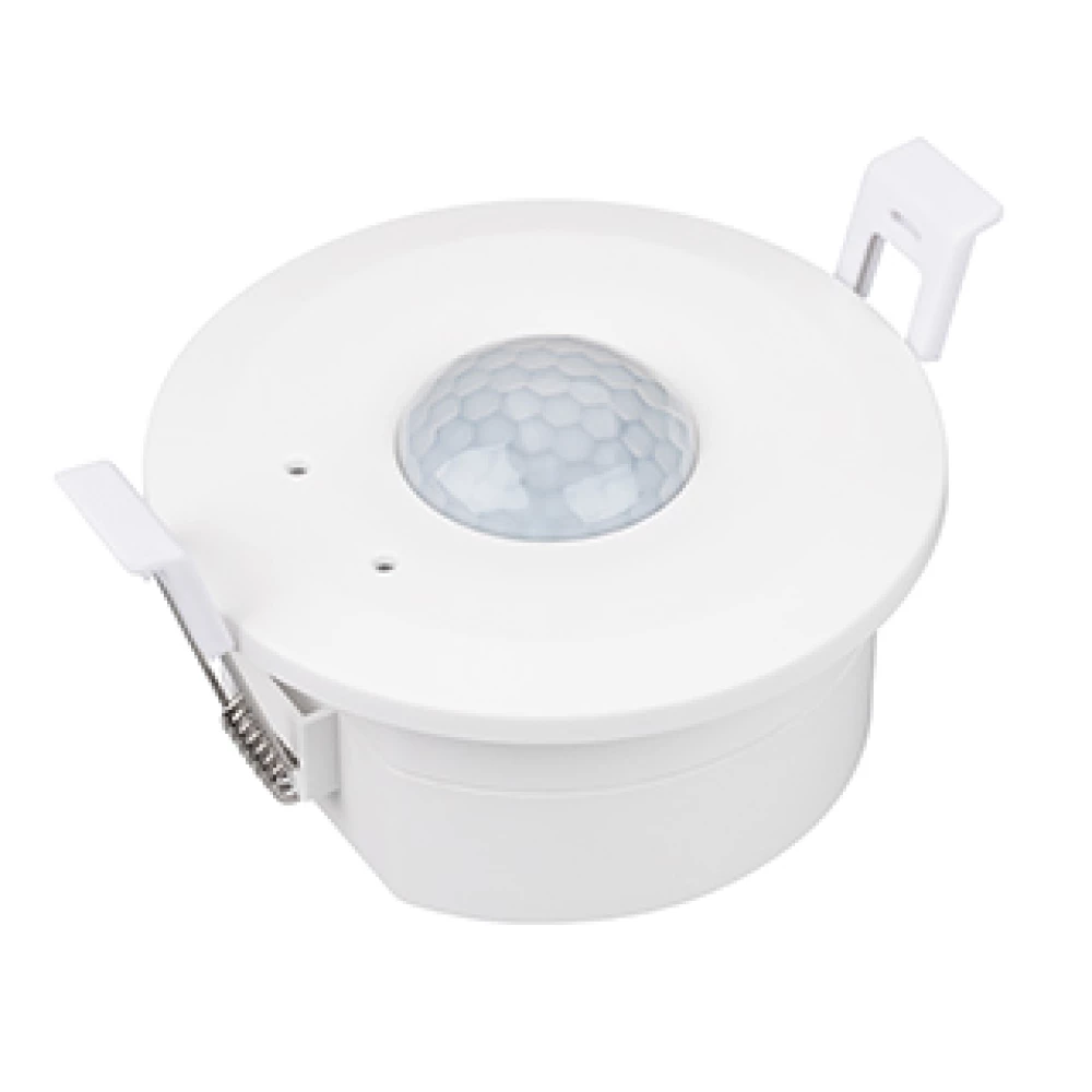 INTELLIGENT ARLIGHT Датчик движения SMART-0-10V-1001-14-62-IN White (230V, 1x4A, Relay, PIR, 2.4G) (IARL, IP20 Пластик, 5 лет) 039714 - Viokon.com