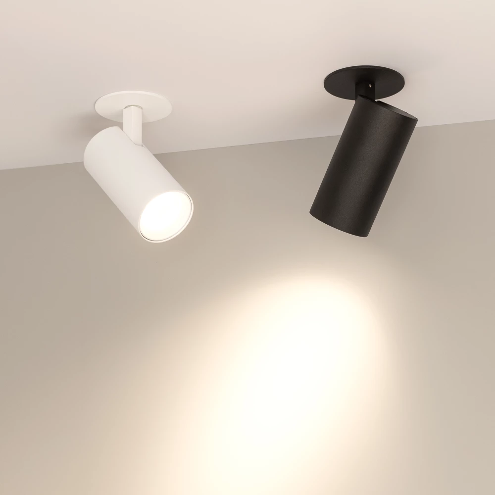 Светильник LGD-LUMOS-R55-9W Warm3000 (BK, 25 deg, 230V) (Arlight, IP20 Металл, 3 года) 034148 - Viokon.com