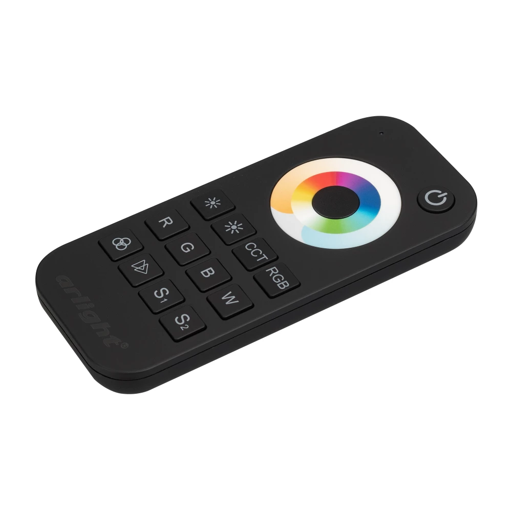 Пульт SMART-R21-MULTI Black (1 зона, 2.4G) (Arlight, IP20 Пластик, 5 лет) 023472 - Viokon.com