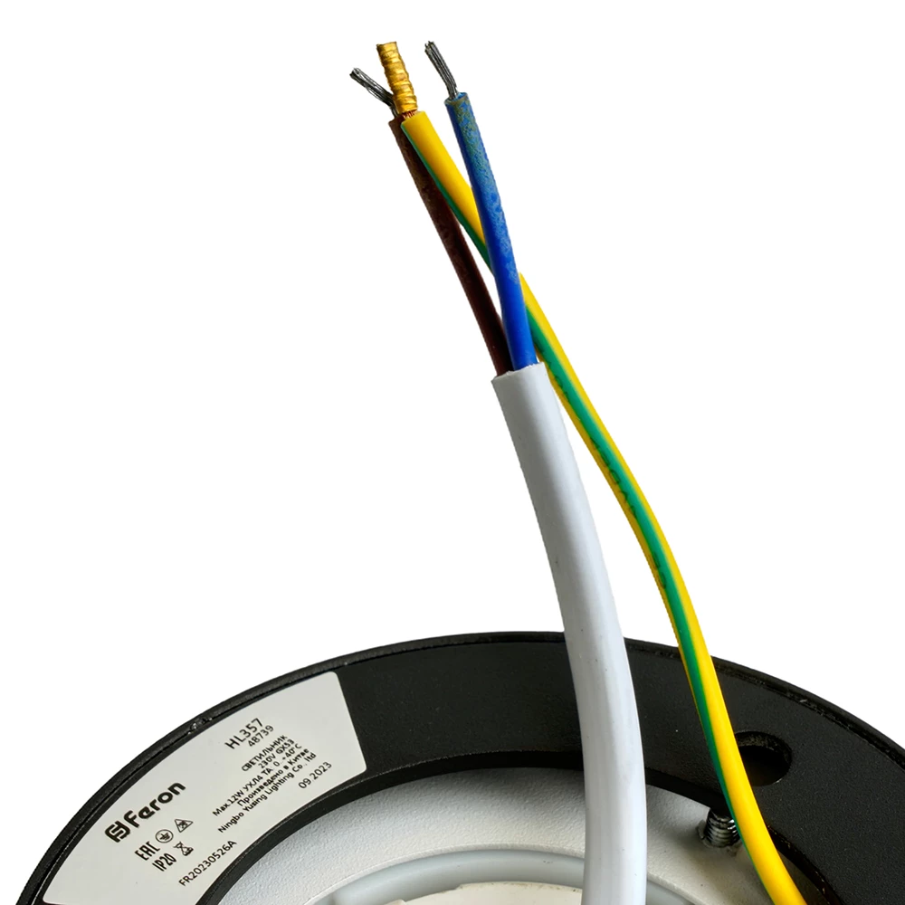 Светильник потолочный Feron HL357 12W, 230V, GX53, черный (48739) - Viokon.com