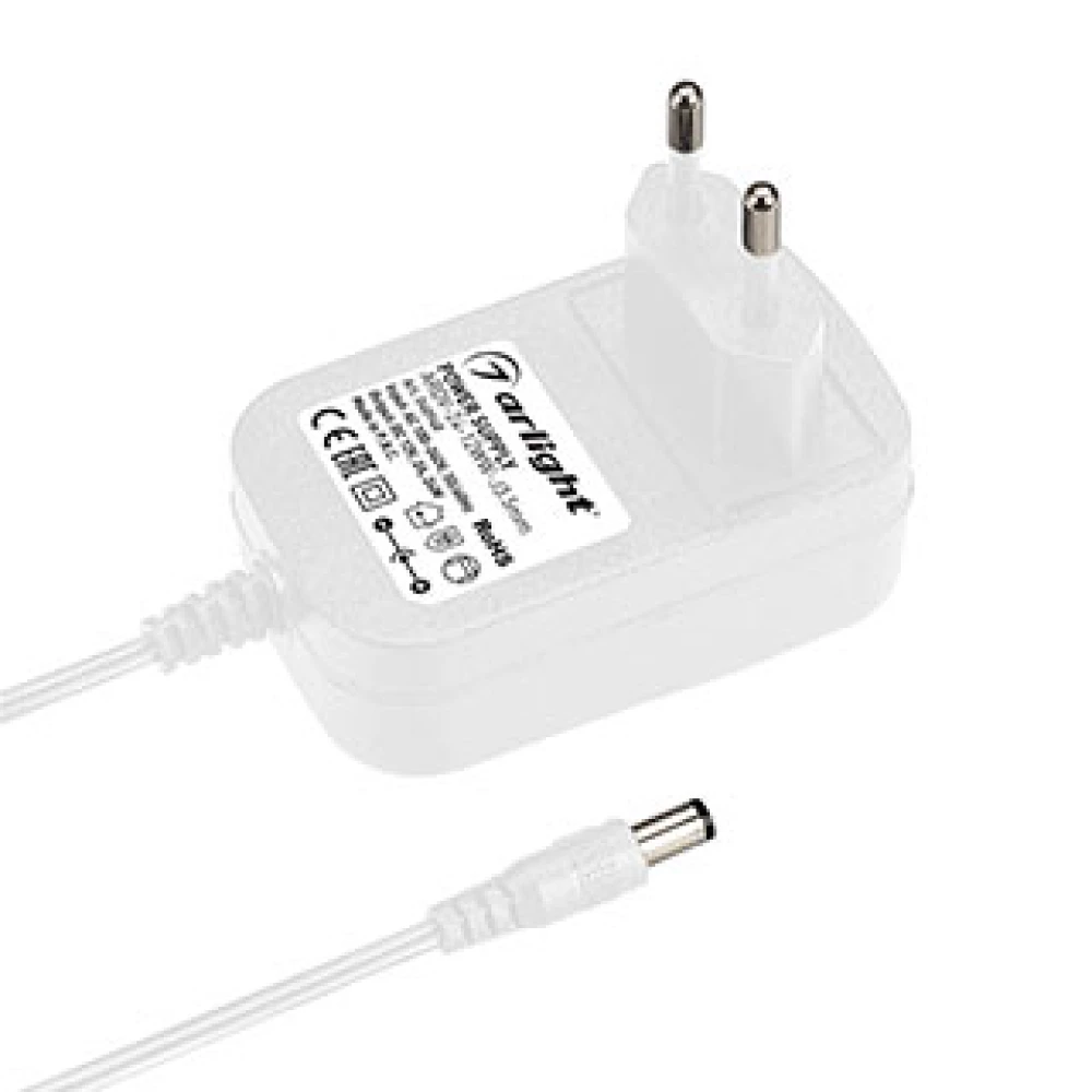 Блок питания ARDV-24-12WW-J3.5mm (12V, 2A, 24W) (Arlight, Адаптер, 3 года) 040948 - Viokon.com