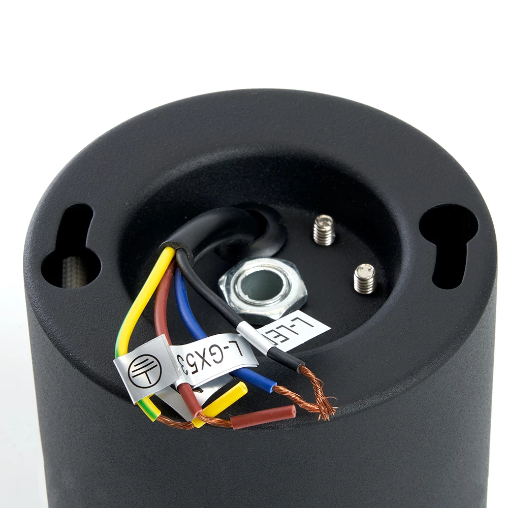Светильник потолочный Feron HL350 12W, 230V, GX53 и подсветка 1W, 4000K, черный (41454) - Viokon.com