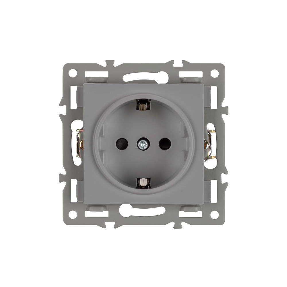 Механизм электрической розетки SCT-MEU1-PL-GR (250V, 16A) (Arlight, -) 043732 - Viokon.com