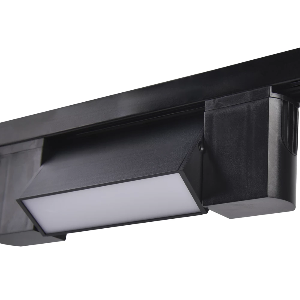 Трековый однофазный светодиодный светильник GL6660 BK черный LED 6W 4200K - Viokon.com