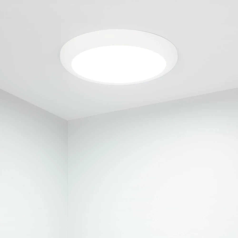 Светильник CL-FIOKK-R220-18W Day4000-MIX (WH, 120 deg, 230V) (Arlight, IP44 Пластик, 3 года) 033445 - Viokon.com