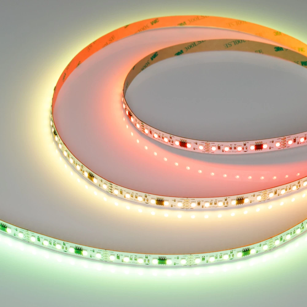 Лента SPI-A120-10mm 24V RGB-PX6-BPT (23 W/m, IP20, 2835, 5m) (Arlight, бегущий огонь) 046871 - Viokon.com