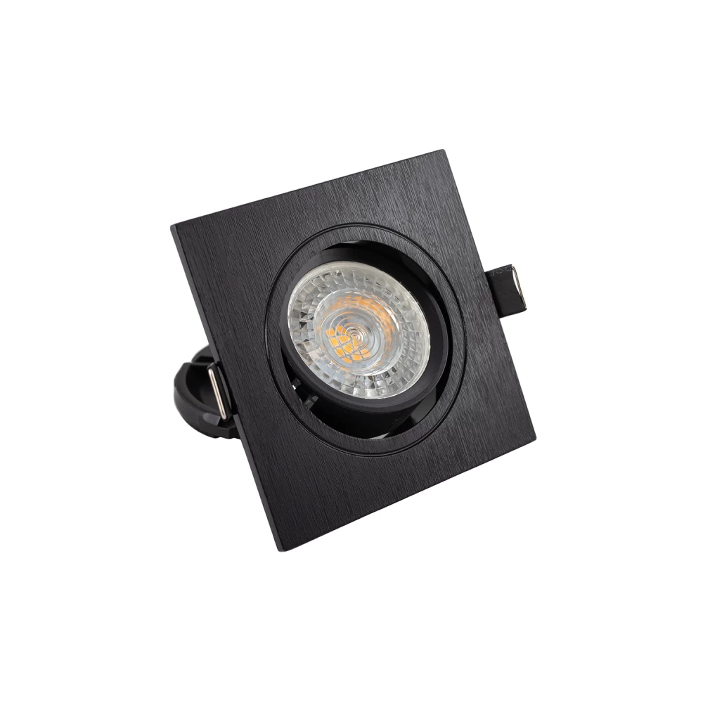 DK3021-BK Встраиваемый светильник IP 20 10 Вт GU53 LED черный пластик - Viokon.com