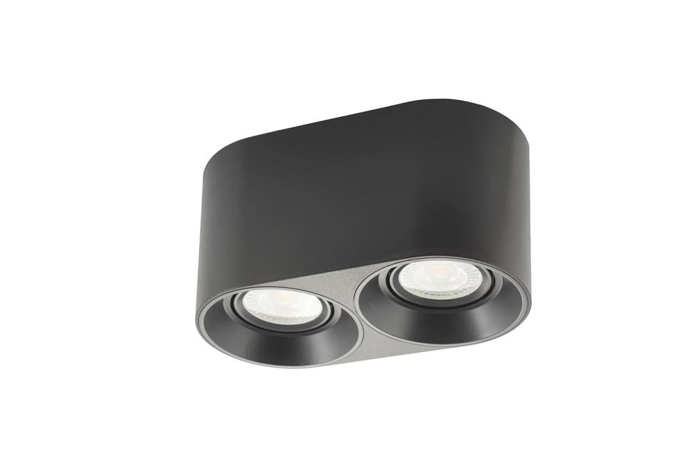DK3036-BK Светильник накладной IP 20 10 Вт GU53 LED черный пластик - Viokon.com