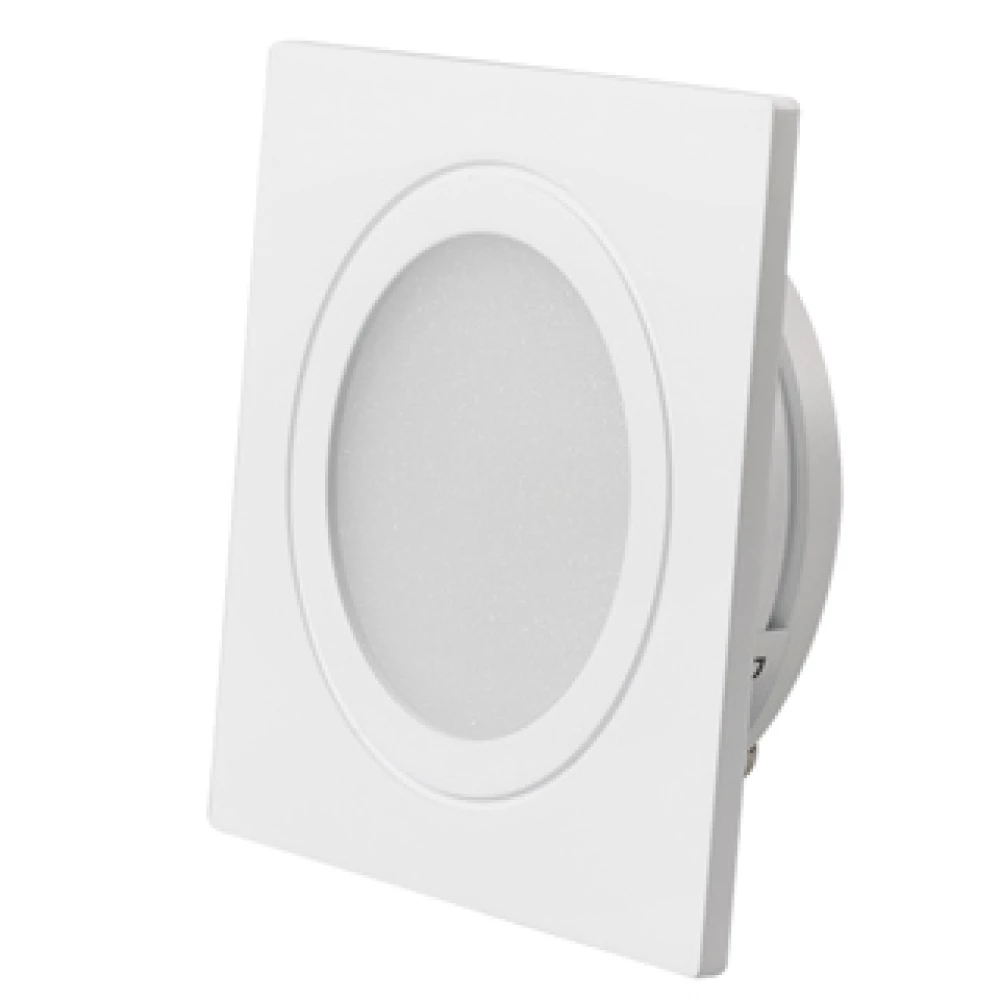 Светодиодный светильник LTM-S60x60WH-Frost 3W Day White 110deg (Arlight, IP40 Металл, 3 года) 020764 - Viokon.com