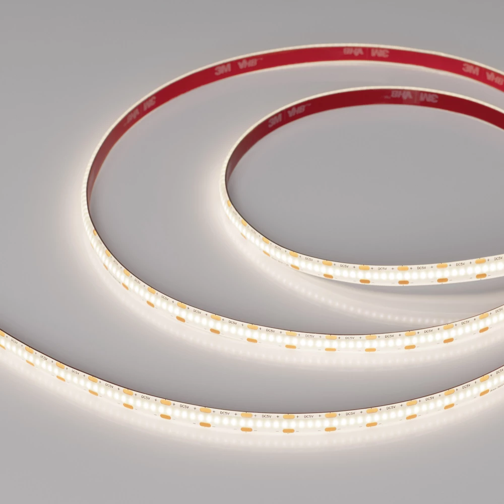 Лента герметичная COB-SE-X360-8mm 5V Day4000 (5 W/m, IP65, CSP, 5m) (Arlight, -) 041384 - Viokon.com