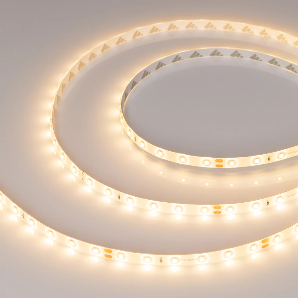 Лента герметичная RTW-SE-A60-8mm 24V Warm2700 (4.8 W/m, IP65, 2835, 5m) (Arlight, -) 055407 - Viokon.com
