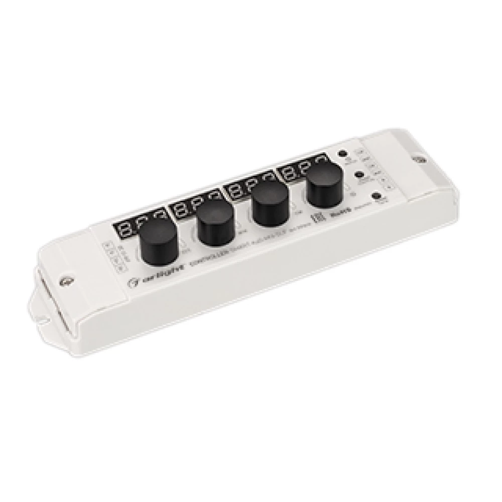 Контроллер SMART-K60-MIX-SUF (12-24V, 4x4A, 2.4G) (Arlight, IP20 Пластик, 5 лет) 031614 - Viokon.com