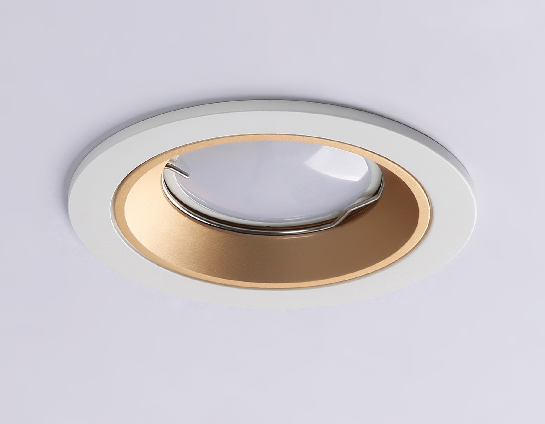 Встраиваемый точечный светильник MR16 A8922 WH/GD белый/золото MR16 GU5.3 D92*24 - Viokon.com
