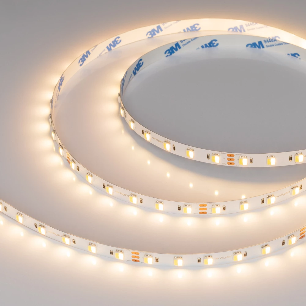 Лента RT-B60-10mm 24V White-MIX 2Ch (14.4 W/m, IP20, 5060, 5m) (Arlight, Изменяемая ЦТ) 025214(1) - Viokon.com