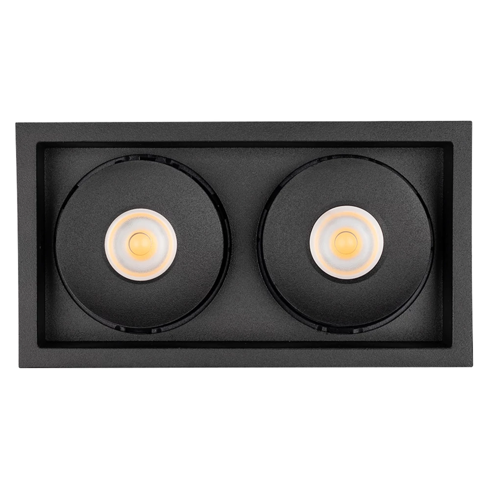 Светильник CL-SIMPLE-S148x80-2x9W Day4000 (BK, 45 deg) (Arlight, IP20 Металл, 3 года) 026877 - Viokon.com