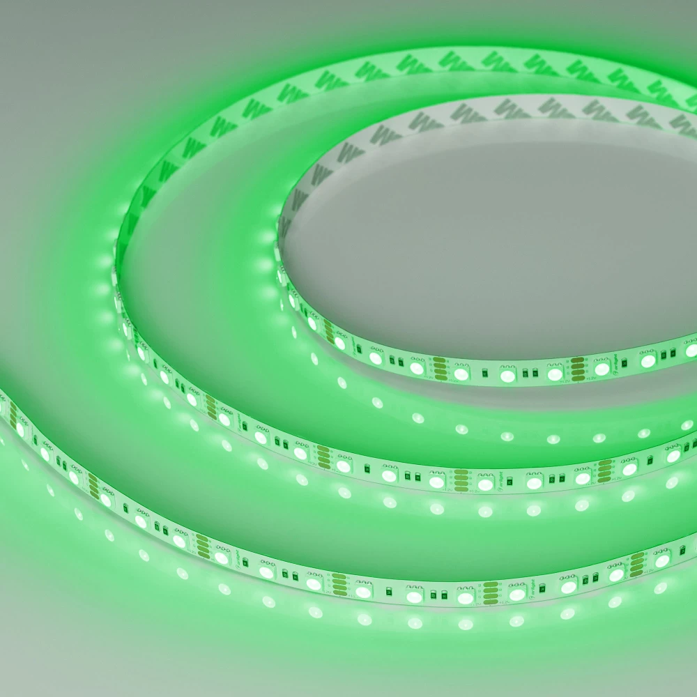 Лента RT-B72-10mm 12V RGB (15 W/m, IP20, 5060, 5m) (Arlight, 15 Вт/м, IP20) 016246(2) - Viokon.com