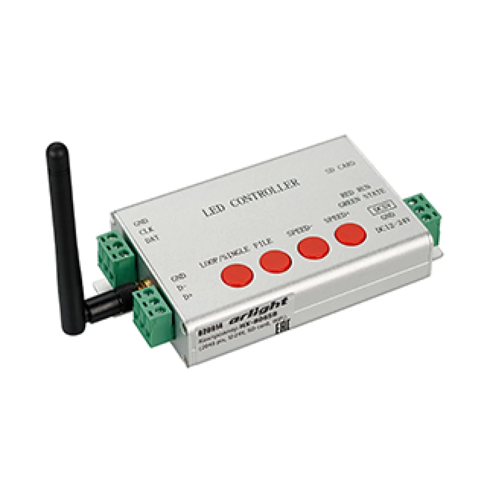 Контроллер HX-806SB (2048 pix, 12-24V, SD-card, WiFi) (Arlight, -) 020914 - Viokon.com