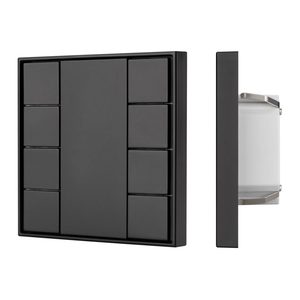 INTELLIGENT ARLIGHT Панель KNX-223-8-BLACK (BUS) (IARL, IP20 Пластик, 3 года) 028759 - Viokon.com
