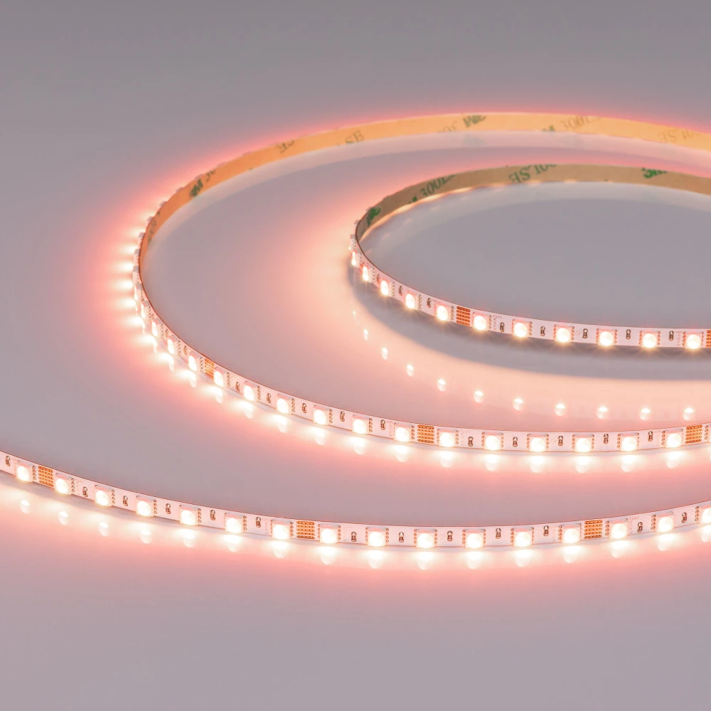 Лента RT-H96-5mm 24V RGBW-Day-4-in-1 (10 W/m, IP20, 5m) (Arlight, узкая) 058434 - Viokon.com