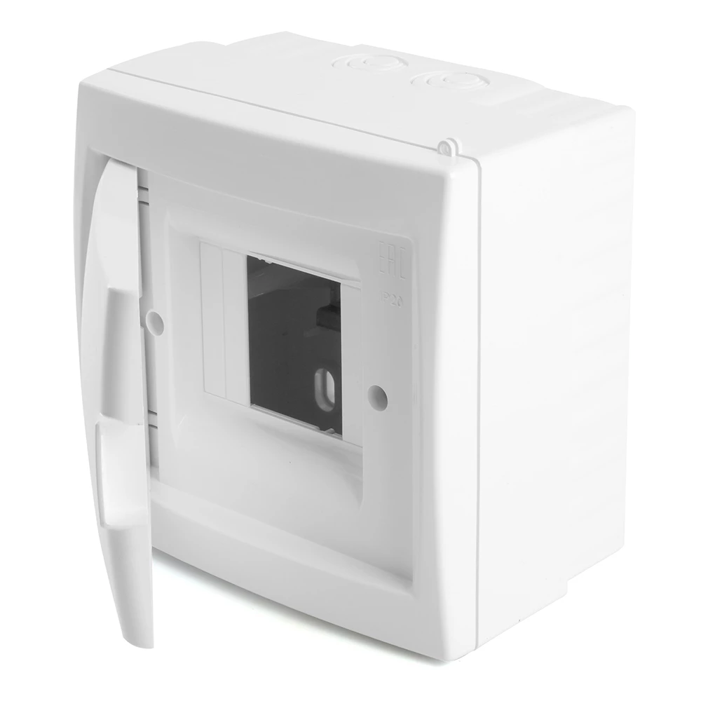 Бокс настенный STEKKER EBX50-3/04-20 4 модуля, белый, пластик, серия Standart (49641) - Viokon.com