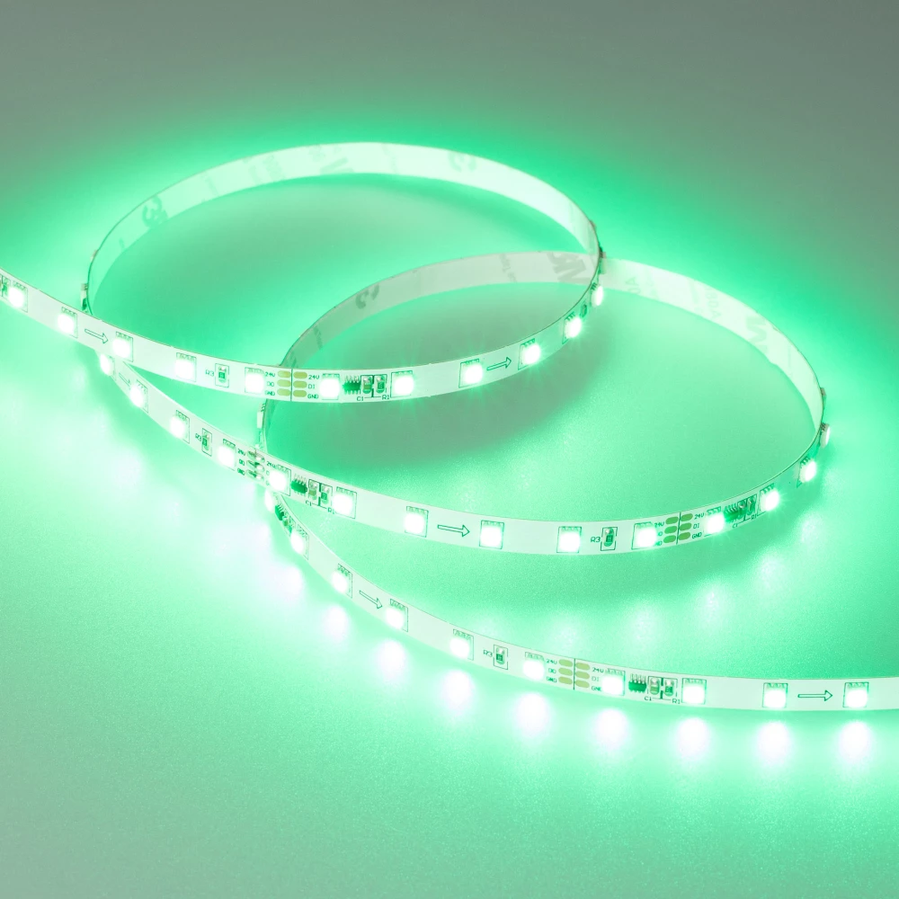 Лента SPI-F72-7mm 24V RGB-PX6 (14.4 W/m, IP20, 3535, 5m) (Arlight, Открытый, IP20) 030195(2) - Viokon.com
