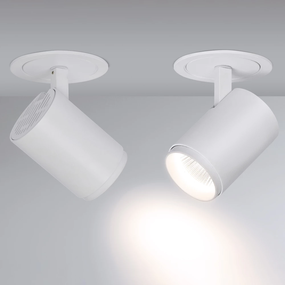 Светильник LGD-LUMOS-R76-16W Warm3000 (WH, 20 deg) (Arlight, IP20 Металл, 3 года) 023700 - Viokon.com
