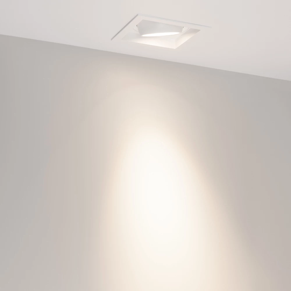 Светильник MS-VORTEX-BUILT-S140x140-30W Day4000 (WH-WH, 30 deg, 230V) (Arlight, IP20 Металл, 5 лет) 057923 - Viokon.com