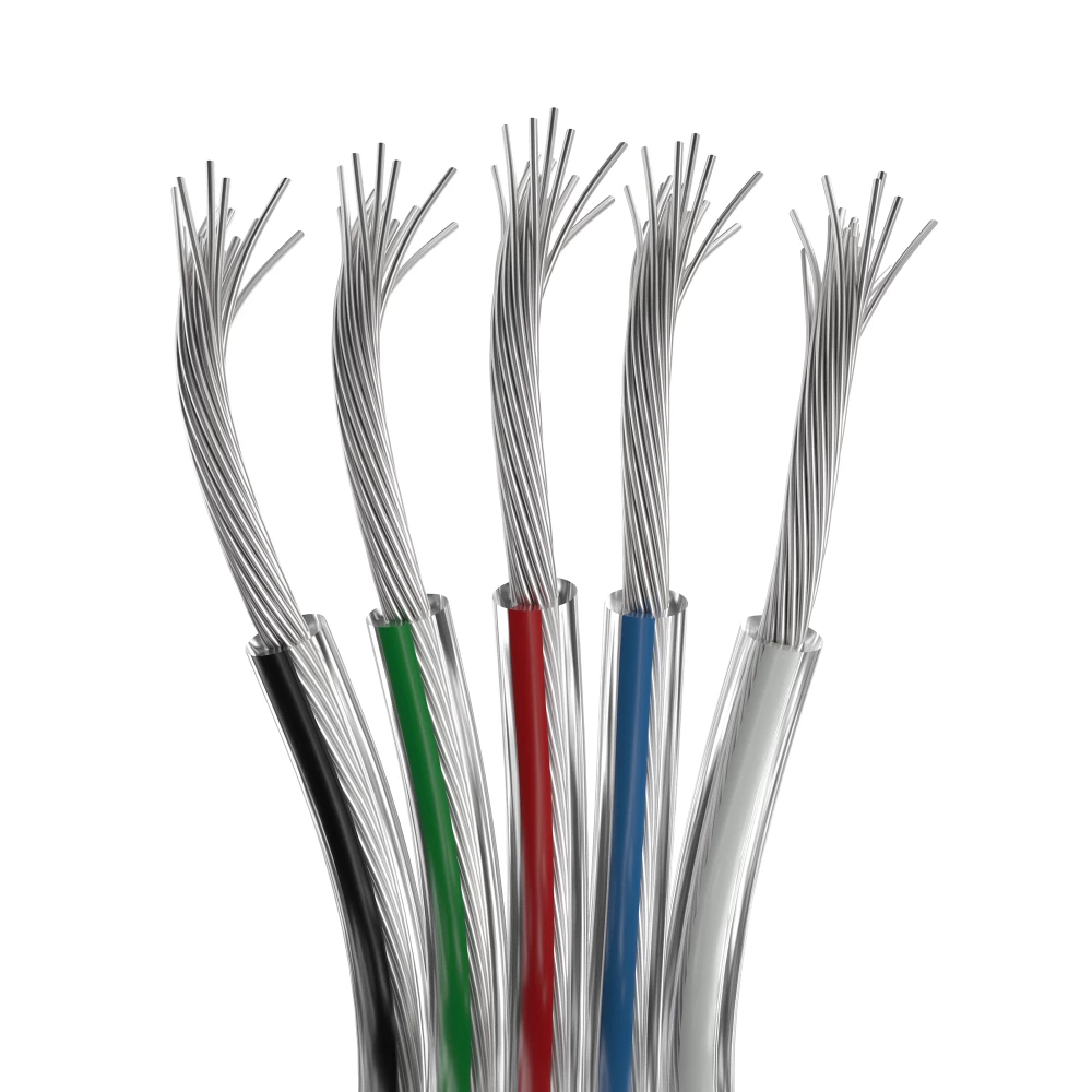 Шлейф питания ARL-20AWG-CLEAR-5Wire-CU (Arlight, -) 034966 - Viokon.com