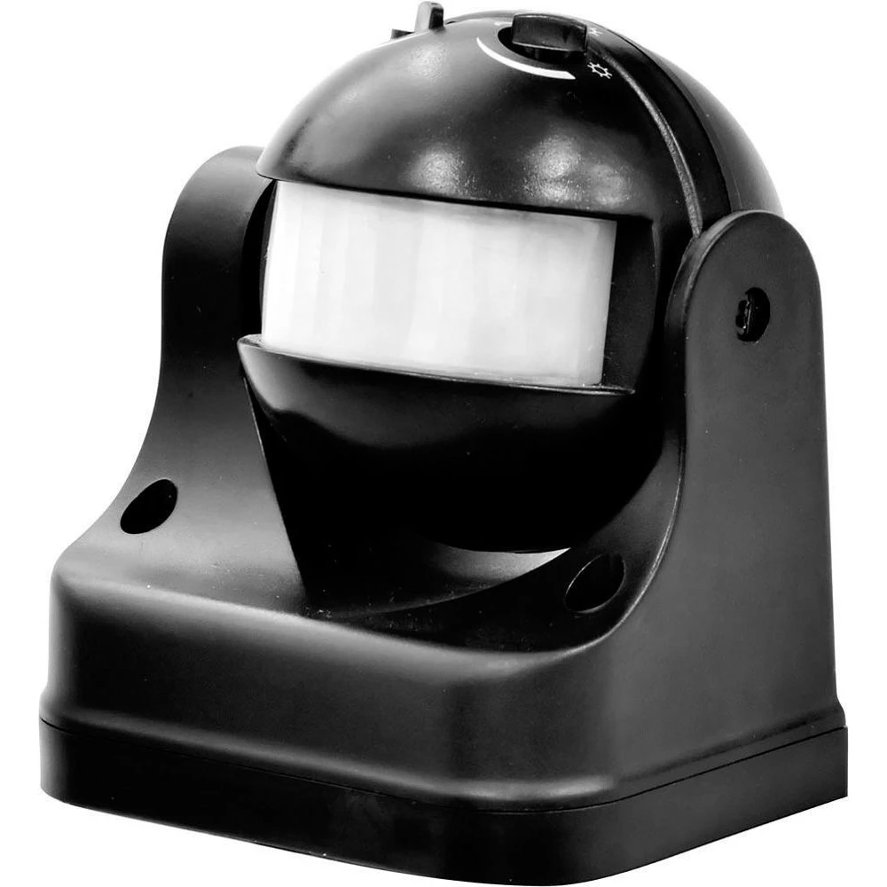 Датчик движения 1100W 12m 180° черный, SEN11/LX-39 (22022) - Viokon.com