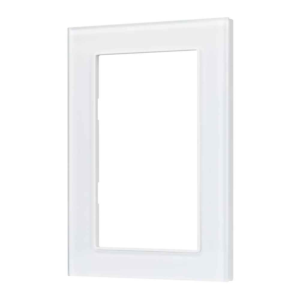 Рамка стеклянная FRM-GLARE-GS-D-WH (Arlight, -) 043789 - Viokon.com