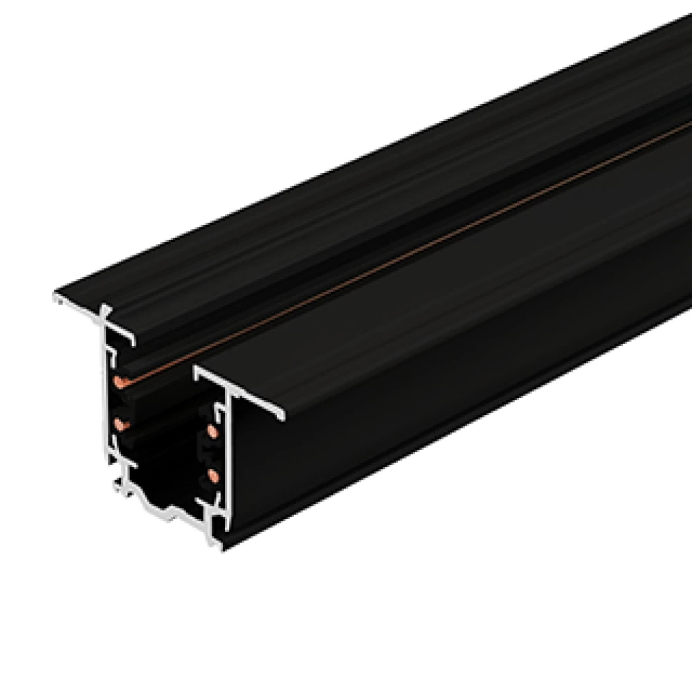 Трек встраиваемый LGD-4TR-TRACK-F-1000-BK-M (D) (Arlight, IP20 Металл, 3 года) 055349 - Viokon.com